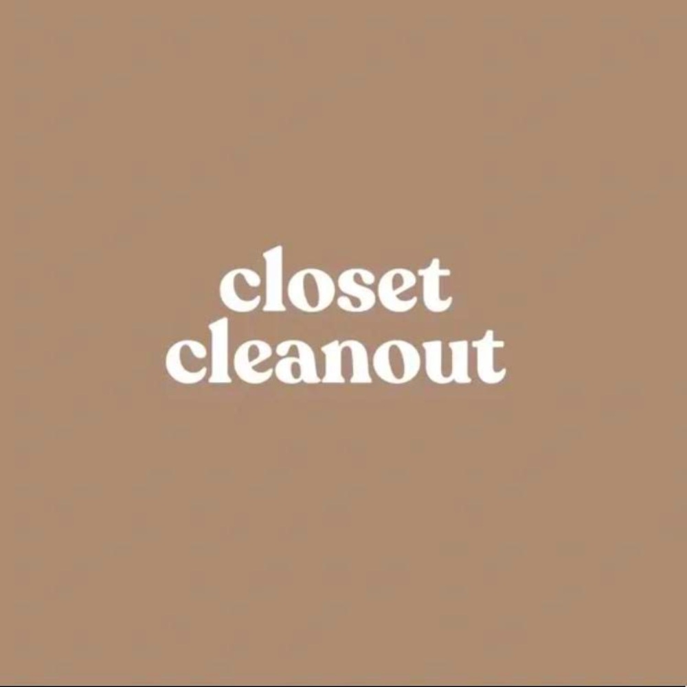 Closet Clean Out